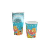 Homéa Set van 10 papieren bekers 23 cl Apero Time
