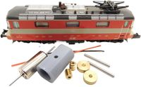 Hobbytrain micromotor NH012C motor ombouwset voor Hobbytrain Re 4/4 II Schaal H0