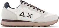 SUN68 Tom Solid Heren Sneakers Wit-Bruin EU 47