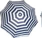 Merkloos Parasol - Blauw - Achthoek - Stokparasol - Nylon - Metaal - 160 cm