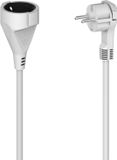 Hama 00223242 Stroom Verlengkabel Wit 3 m