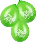 Boland 44918 St Patrick's Day Ballonnen - Groen - Set van 6
