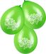 Boland 44918 St Patrick's Day Ballonnen - Groen - Set van 6