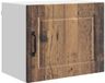 vidaXL Wandkast PORTO Oudhout 50 x 31 x 40 cm Bewerkt hout