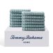 Tommy Bahama - Washandjesset, zeer absorberend katoenen badkamerdecor, pluisvrij en kleurbestendig (Northern Pacific Turquoise, 12-delig)