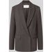 COMMA Blazers donkerbruin