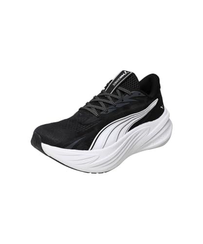 PUMA Unisex Maxima PRO Road Running Schoen, Zwart Wit, 46 EU