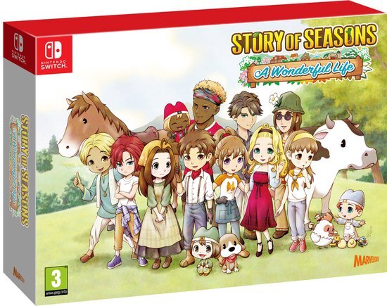 Marvelous Story of Seasons A Wonderful Life - Limited Edition Nintendo Switch
