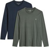 Marc O'Polo T-shirt à manches longues Jersey Longsleeve Double Pack Lot de 2