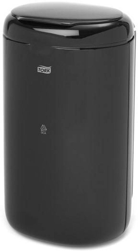 Tork Afvalbak Mini Kunststof Zwart 5 liter B3