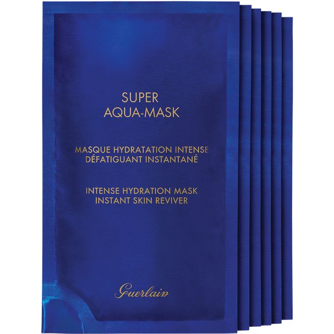 Guerlain Super Aqua-Mask Hydraterend Masker - Unisex - 180ml - 6 Vellen