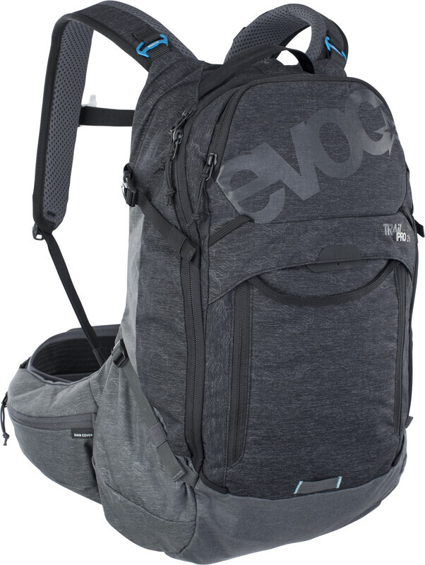 EVOC Trail Pro 26 Protector Backpack, black/carbon grey