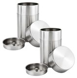 Boîte à thé hermétique set van 2, 650 ml