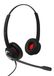 ALLNET 6337-10.2P_BBB Headset Bedraad Hoofdband Kantoor/callcenter Zwart