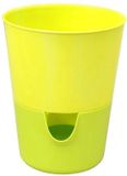 Plastia Bloempot met irrigatiefunctie Rosmarin D11cm H14.2cm geel/groen