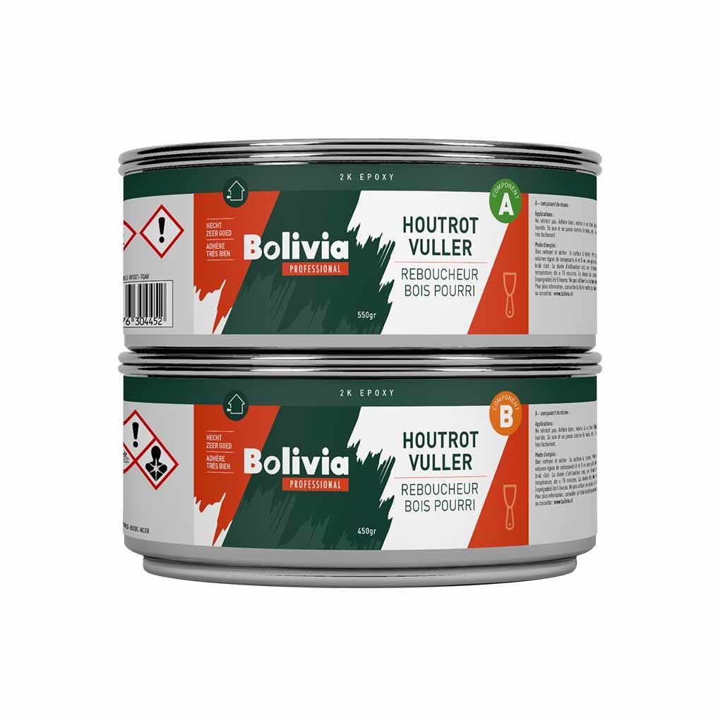 Bolivia Houtrotvuller Epoxy Set - 500 Gram