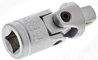 RS PRO 1/4 inch vierkante cardanscharnier, CrV-staal, lengte 40 mm