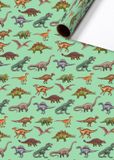 Cadeaupapier STEWO Cadeaupapier 70x200 cm - Saurus - Dinosaurussen