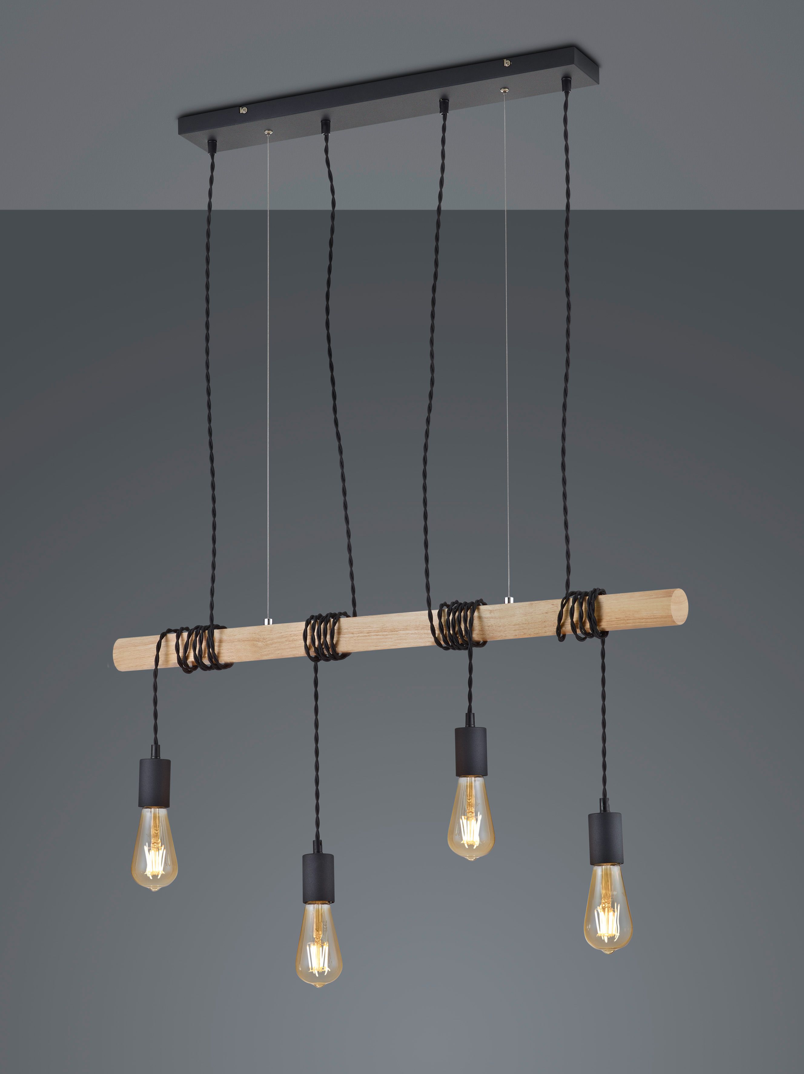 Reality Swirl hanglamp R30244032 Zwart Metaal