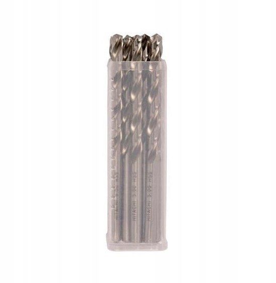 Hikoki HSS-G Metaalboor DIN 338 1.0mm - 10 Stuks