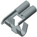 Vogt Verbindungstechnik 380205.67 Connecteur femelle Largeur d'insertion : 4.8 mm Épaisseur d'insertion : 0.5 mm 90 ° Non isolé Métal 1 pièce(s)