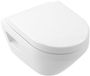 Villeroy & Boch Architectura Toilet combiné M - 35x48x35.5cm - chasse d'eau profonde Twistflush - avec abattant softclose et quickrelease - blanc