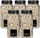 Mica Decorations decoratie steentjes - 5x - creme wit - 650ml