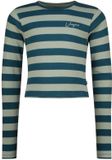 Vingino G-basic-crop rib stripe - Fille - Haut - Vert jade - Taille 104