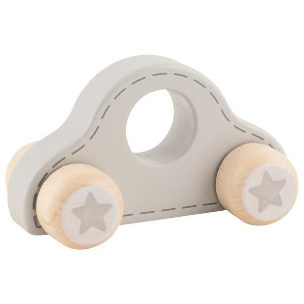 Goki 55893 Trekspeelgoed - Hout - Grijs - 12 maanden+
