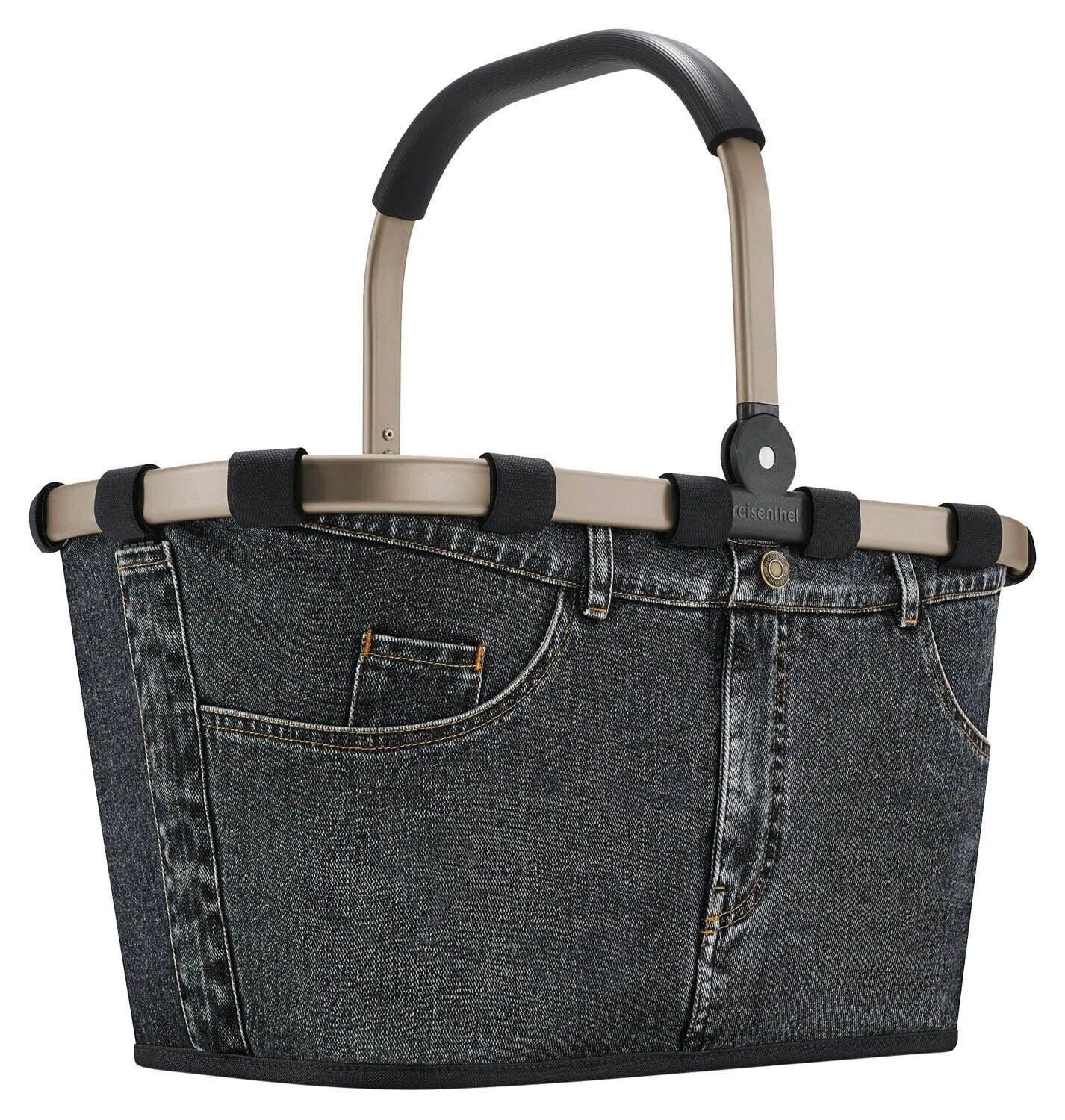Reisenthel Carrybag Frame Jeans Dark Grey