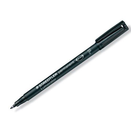 Staedtler 318-9 - Permanente marker - Zwart - 10 stuks