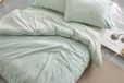 Burrito Blanco Flanellen dekbedovertrek | Bed 90 cm | Design 571 | Mint kleur
