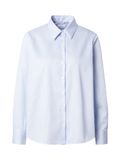 SEIDENSTICKER Blouse lichtblauw / wit