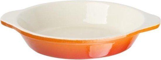 Vogue Ronde gratineerschaal - Oranje - 400 ml - Gietijzer