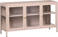 Beliani NEWPORT - Dressoir - Beige - Staal