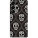 Samsung Galaxy S25 Ultra Floral skull bedrukt siliconen hoesje