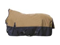 HKM Winnipeg 1200D 200g Highnekdeken Lichtbruin/Donkerblauw 145