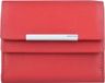 Maitre Maître Belg Deda Portemonnee Leer 10 cm - Dames - Horizontaal - rood