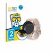 BROTECT - Screenprotector voor aeac AR01 1.32" - Folie Beschermfolie transparant volledig dekking - 2 Stuks