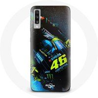 Samsung Galaxy A50 Hoesje Valentino Rossi Moto GP autocoureur Maniacase
