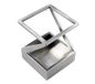 ArtsOnDesk Modern Art St203 pennenhouder en pennenhouder van roestvrij staal met gesatineerde afwerking - gepatenteerde kantooraccessoires