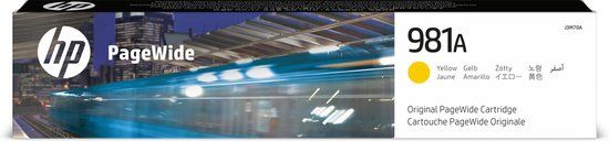 HP 981A Gele PageWide Cartridge - Origineel