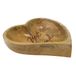 Nobby Houten bak Heart, antislip 16 x 16 cm; ca. 280 ml