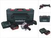 Metabo WB 18 LTX BL 15-125 Quick meuleuse d'angle sans fil 18 V 125 mm sans balais + 1x batterie 5,5 Ah + chargeur + metaBOX
