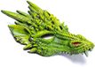 Great Pretenders Groen drakenmasker kostuum