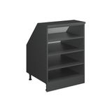 Vicco Keukenkast voor schuine wand "R-Line", Antraciet, 60 cm