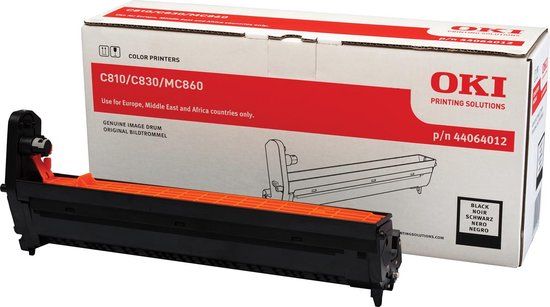 OKI 44064012 Black Image Drum - 20000 Pages - Original