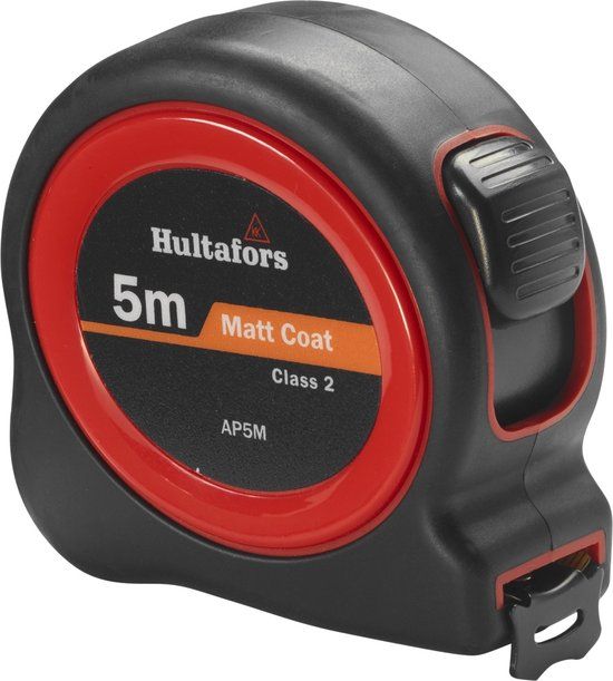 Hultafors AP5M Rolmaat staal - geel - 5 meter