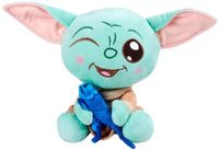 Simba Star Wars Grogu With Lizard 25 Cm Knuffelbeer Blauw Kinderen