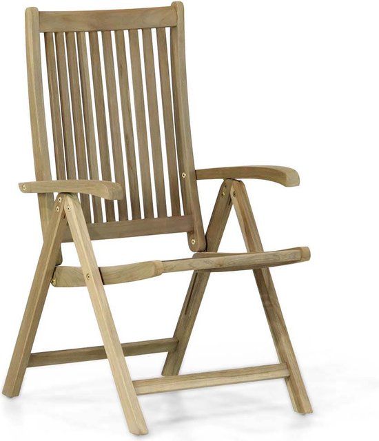 Garden Collections Canterbury/Brighton 5-delige tuinset - 100 cm - Old teak greywash